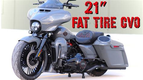 2018 Harley Cvo Street Glide 21” Fat Tire Custom Bagger Youtube