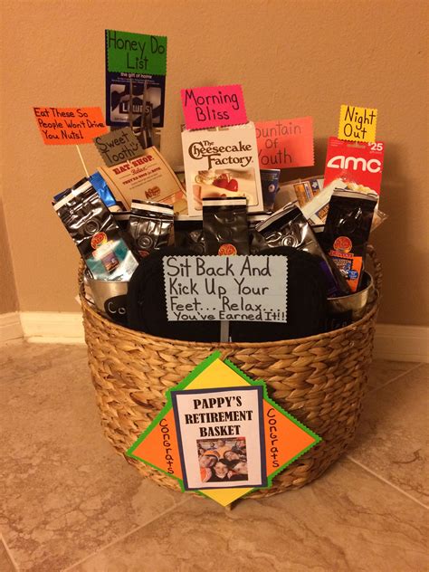 Retirement Gift Basket Retirement Survival Kit Retirement Gift Basket