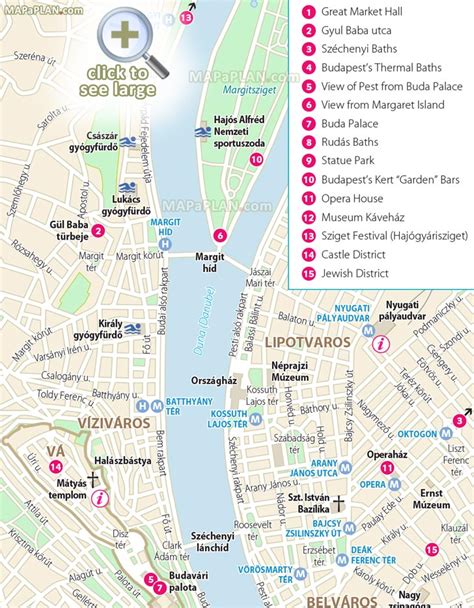 4.2 out of 5 stars 75. Budapest maps - Top tourist attractions - Free, printable ...