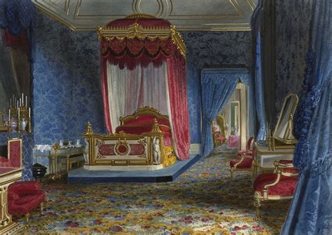 Buckingham palace was proclaimed to be the main royal headquarters back in 1837. Buckingham Palace: The Bedroom prepared for the Empress ...