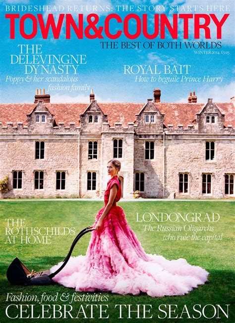 Town And Country Uk Winter 2014 Cover Town And Country Uk