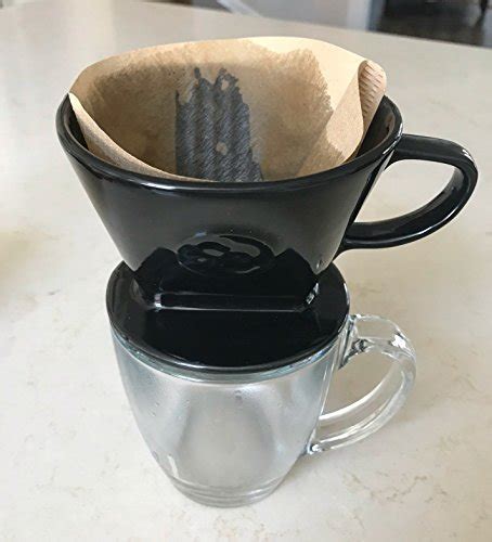 Coffee Pour Over Single Cup Ceramic Brewer Coffee Maker By Simply