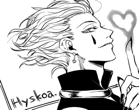 Anime Coloring Pages Hisoka Coloring And Drawing