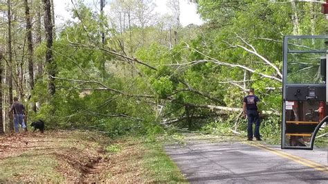 Severe Storms Leave Damage Across Parts Of North Georgia