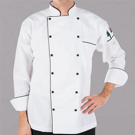 Mercer Culinary Renaissance M62090 White Lightweight Unisex Executive