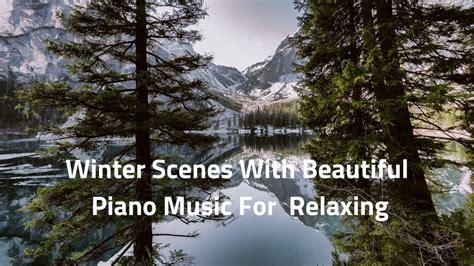 Beautiful Winter Scenes Relaxing Piano Music Study Music Meditation