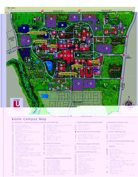 York University Keele Campus Map Vrogue