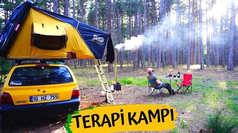 Gece Ormanda Arabayla Kamp Yapmak Car Camping Youtube