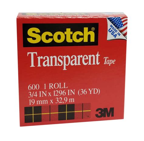 Scotch Transparent Tape Ay Stationery