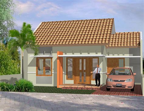 gambar desain rumah minimalis  model teras unik