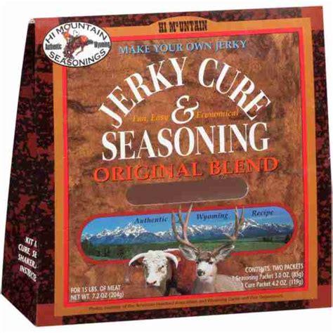 Jerky Cure And Seasoning Original Blend Oak Hill Bulk Foods