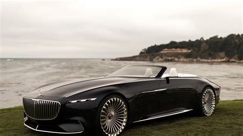 Vision Mercedes Maybach 6 Cabriolet 2017 4k Mercedes Wallpapers