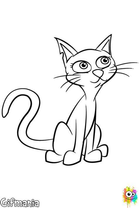 Onomatopées littérature cinéma presse : thin cat #cat #pet #animal #drawing | Dibujos, Dibujos de gatos, Gatos