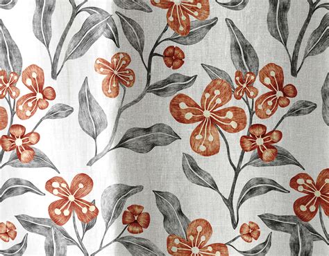Floral Textile Pattern Behance