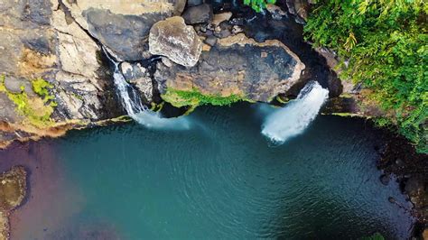 Mindfulness And Relaxation Aerial View Of Waterfall Youtube