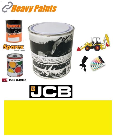 Jcb Lemon Yellow Backhoe 3c Paint 3cx 70th Anniversary Enamel Paint 1