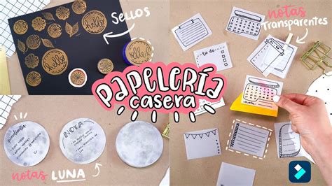 Papelería Casera Sin Imprimir Pt2 Barbs Arenas Art Youtube
