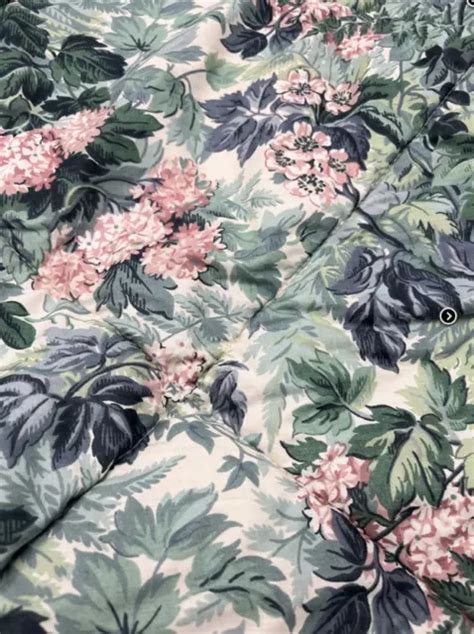 Laura Ashley Ashbourne Hydrangea Queen Comforter Nwt 13000 Picclick