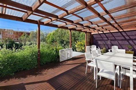 Clear Covered Deck Roof Pergola Ideas For Patio Patio