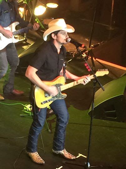 Brad Paisley Is Performing At Crs In Nashville Right Now Getting A Preview Of Some New Music