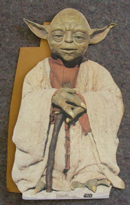 Star Wars Yoda Cardboard Cutout