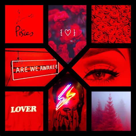 Red aesthetic grunge aesthetic colors aesthetic pictures i see red akira kurusu arte obscura rainbow aesthetic marvel character aesthetic. Pisces Red Aesthetic, What star sign are you?? freetoe...