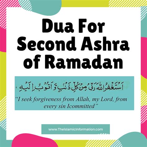 Dua For First Second And Third Ashra Of Ramadan Dua For Ramadan Islam