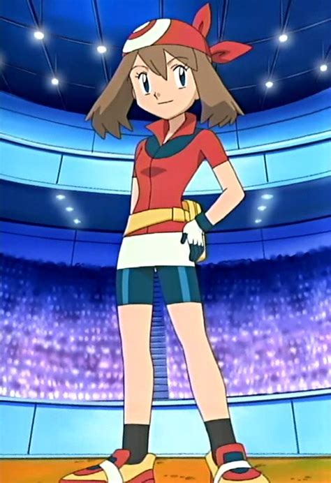 May In First Main Outfit May Pokemon Pokemon Images Pokemon Cosplay