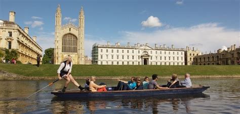 College Backs Punting Tours Scudamores Punting Cambridge