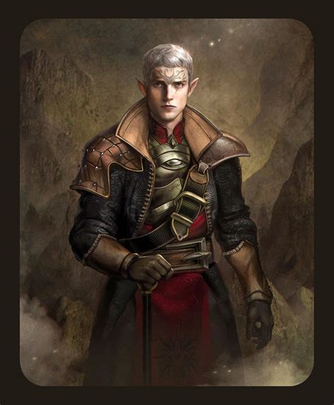 Elf Inquisitor Gerry Arthur Rpg Character Elves Fantasy Elf Characters