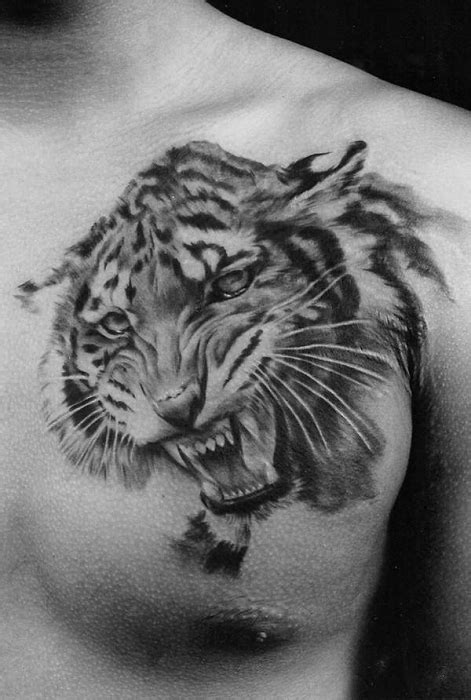 12 White Tiger Tattoos To Model Tattoo Me Now