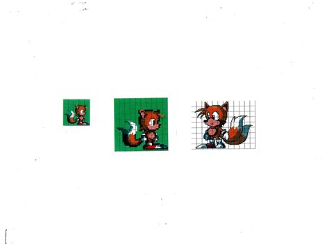 Early Tails Sprite Uncovered In S Sega Dic Design Documents The