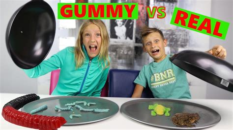 Gummy Vs Real Watch Video Here