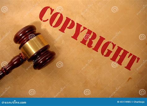 Copyright Law Concept Stock Image Image Of Rights License 45174985