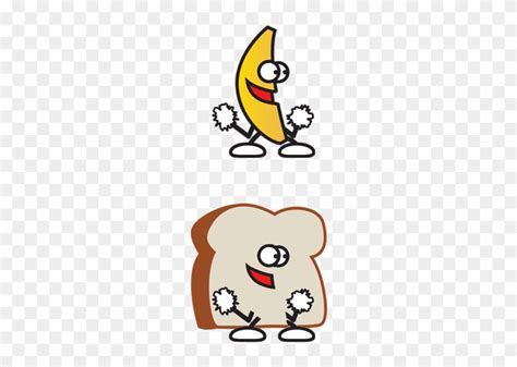 Dancing Banana  Moving Peanut Butter Jelly Time Free Transparent