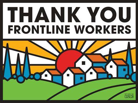 Free Downloads Thank You Frontline Workers Signs Davids Refuge