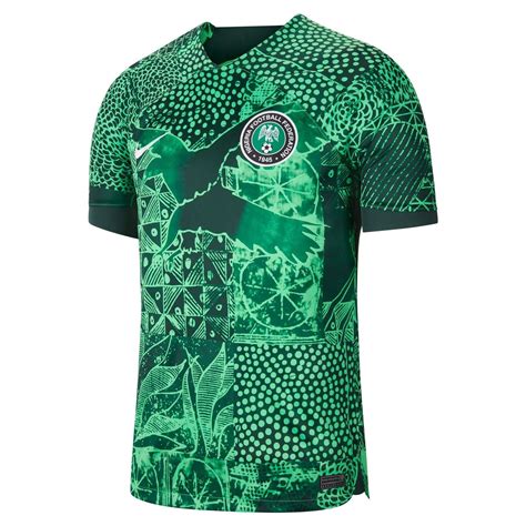 Nike Nigeria Home Shirt 20222023 Mens International Replica Shirts