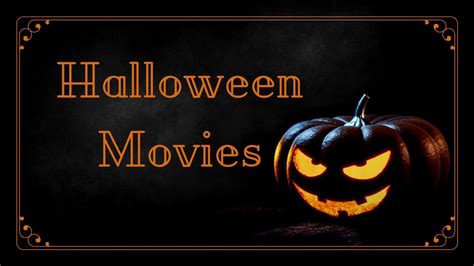 My Top 10 Favorite Halloween Movies Youtube