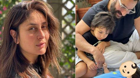 Kareena Kapoor Weekend With Saif Ali Khan Taimur And Newborn Son Looks Like This See Picture