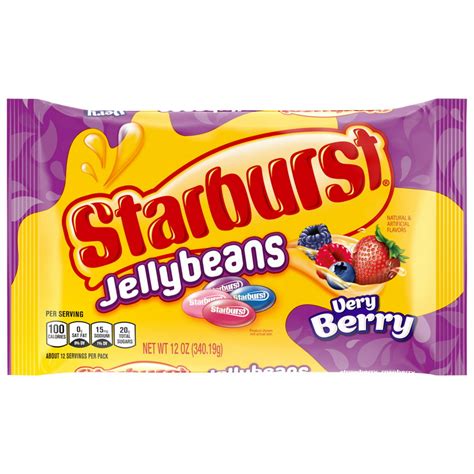 Starburst Very Berry Jelly Beans Fruity Easter Candy 12 Oz Walmart