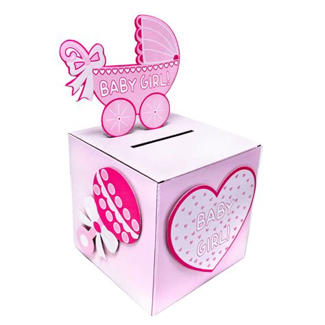 It only has to be a few sentences but try and practice your best. Baby Shower Wishing Well Card Box Decoration Keepsake Carriage Rattle Decoration | eBay