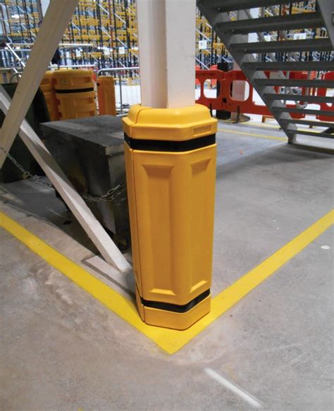 Plasprotek Column Guards Protection Products Iae Fencing