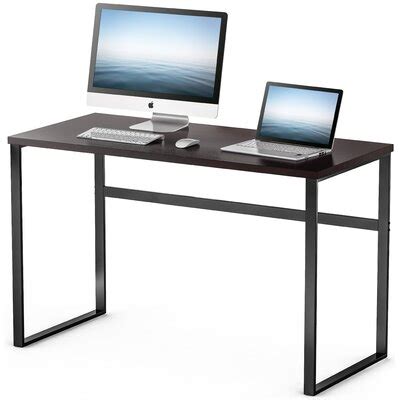 Sauder shoal creek writing / laptop desk with hutch. Black Medium Desks You'll Love in 2020 | Wayfair