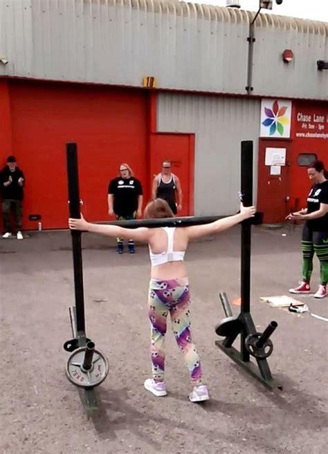 Shropshire Girl 10 Beats Adults In Weightlifting Contest Lifting
