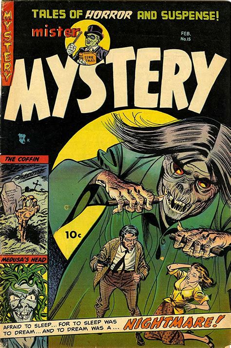Poster Comics Cover Key Mister Mystery 15 Vintage Wall Art Print A3
