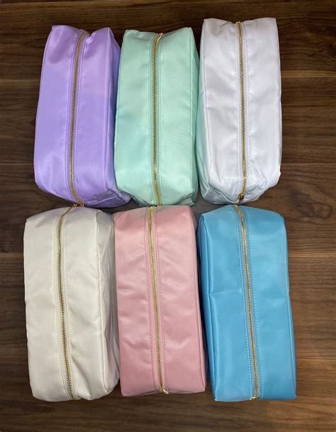 Extra Large Nylon Pouch Bag 6 Colours T Wedding Etsy