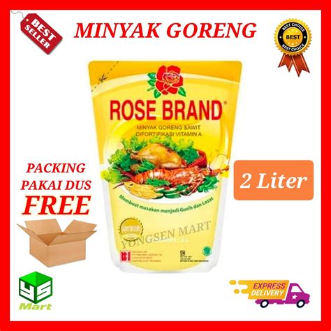 Minyak Goreng Rose Brand Refill 2 L 2 Liter Lazada Indonesia