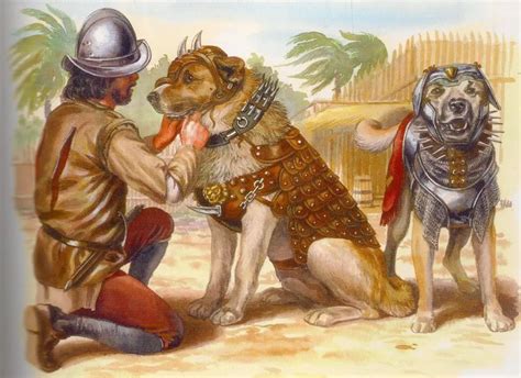 Perros asesinos así cazaban los españoles a los esclavos que se