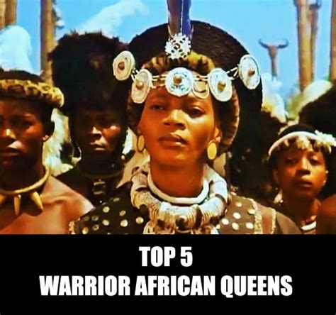 🎬top 5 Warrior African Queens Afrocade