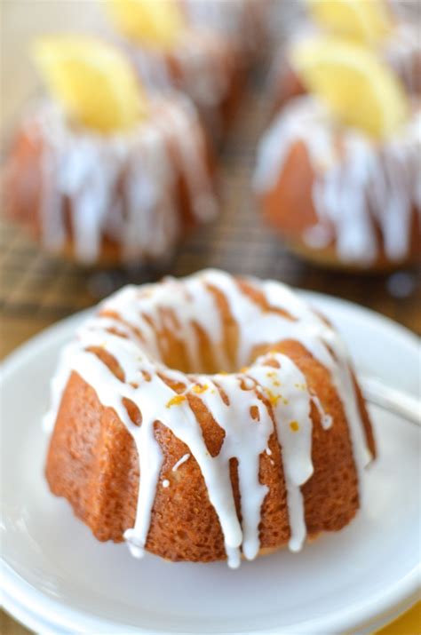 This mini bundt cake recipe offers three garnishing options for these adorable, delicious cakes: Mini Lemon Bundt Cakes | Recipe | Lemon bundt cake ...